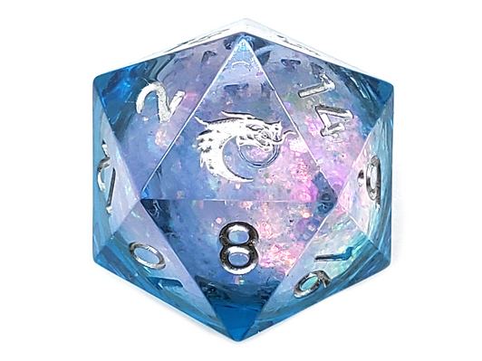 Sharp Edged Liquid Infused 22mm D20 - Twilight Fury